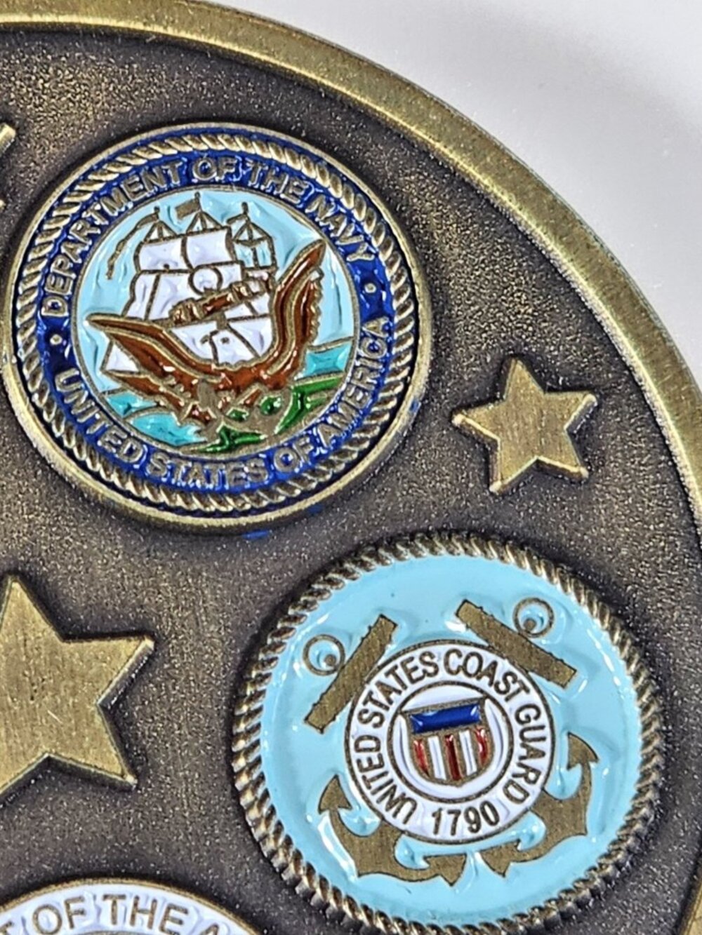 Thrive Together We Thrive Military Challenge Coin US Armed Forces Patriotic - Picture 6 of 8